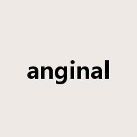 anginal是什么意思
