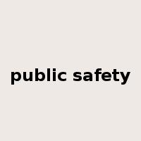 public safety是什么意思