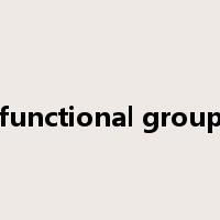 functional group是什么意思