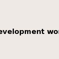 development work是什么意思