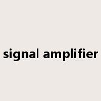 signal amplifier是什么意思