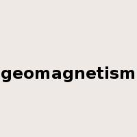 geomagnetism是什么意思