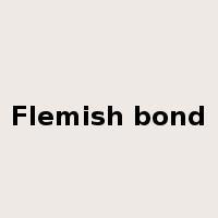 Flemish bond是什么意思