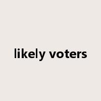 likely voters是什么意思