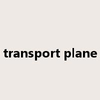 transport plane是什么意思