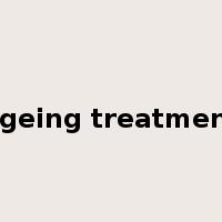 ageing treatment是什么意思