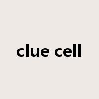 clue cell是什么意思