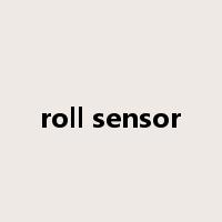 roll sensor是什么意思