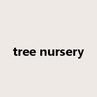 tree nursery是什么意思