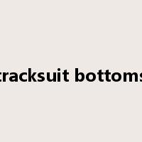 tracksuit bottoms是什么意思