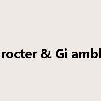 Procter & Gi amble是什么意思
