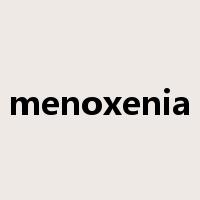 menoxenia是什么意思