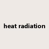 heat radiation是什么意思