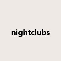 nightclubs是什么意思
