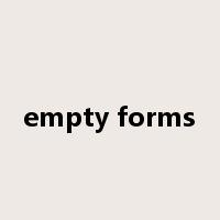 empty forms是什么意思