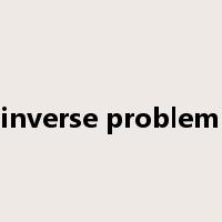 inverse problem是什么意思