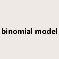 binomial model是什么意思