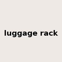 luggage rack是什么意思