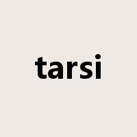 tarsi是什么意思