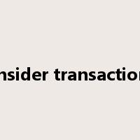 insider transaction是什么意思