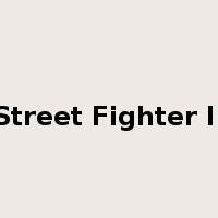 Street Fighter II是什么意思
