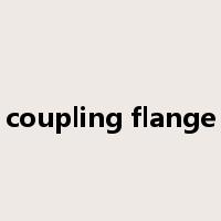 coupling flange是什么意思