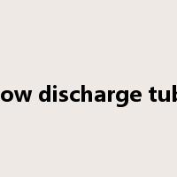 glow discharge tube是什么意思