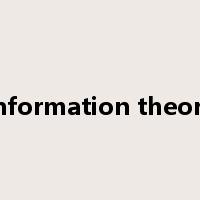 information theory是什么意思