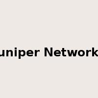 Juniper Networks是什么意思