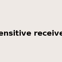 sensitive receiver是什么意思