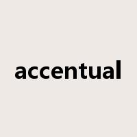accentual是什么意思