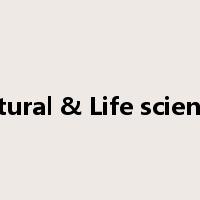 Natural & Life sciences是什么意思