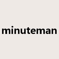 minuteman是什么意思