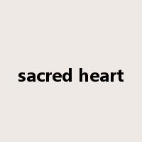 sacred heart是什么意思