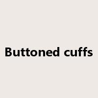 Buttoned cuffs是什么意思