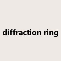 diffraction ring是什么意思