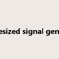 synthesized signal generator是什么意思