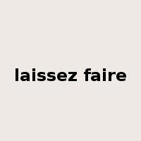 laissez faire是什么意思