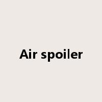 Air spoiler是什么意思