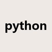 python是什么意思