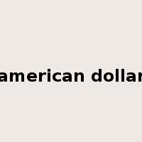 american dollar是什么意思