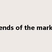 trends of the market是什么意思