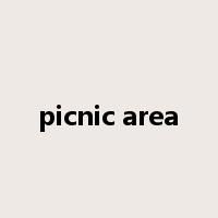 picnic area是什么意思