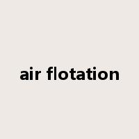 air flotation是什么意思