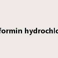 metformin hydrochloride是什么意思
