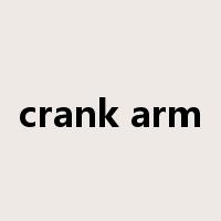 crank arm是什么意思