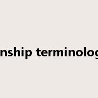 kinship terminology是什么意思