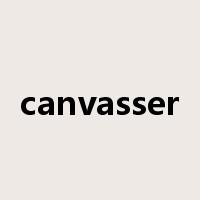 canvasser是什么意思