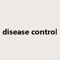 disease control是什么意思