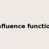influence function是什么意思